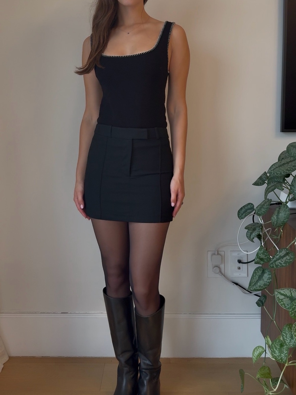 Black Mini Skirt